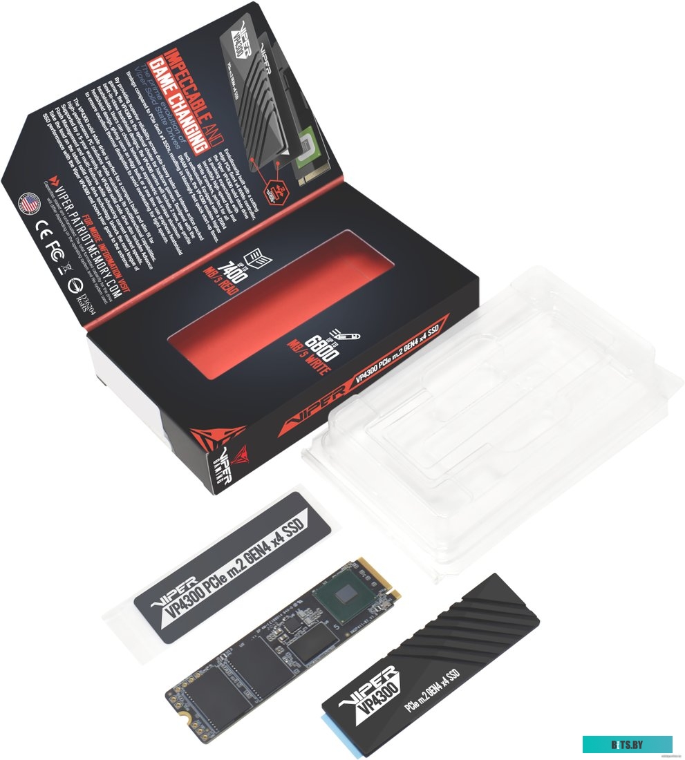 SSD Накопитель Patriot Viper VP4300 2TB VP4300-2TBM28H