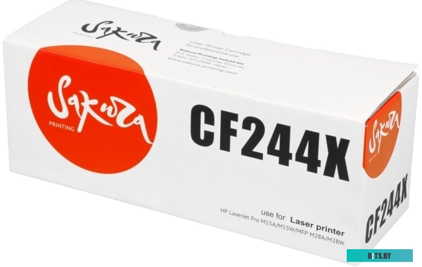 SACF244X Картридж Sakura SACF244X для HP, черный, 2 000 к.