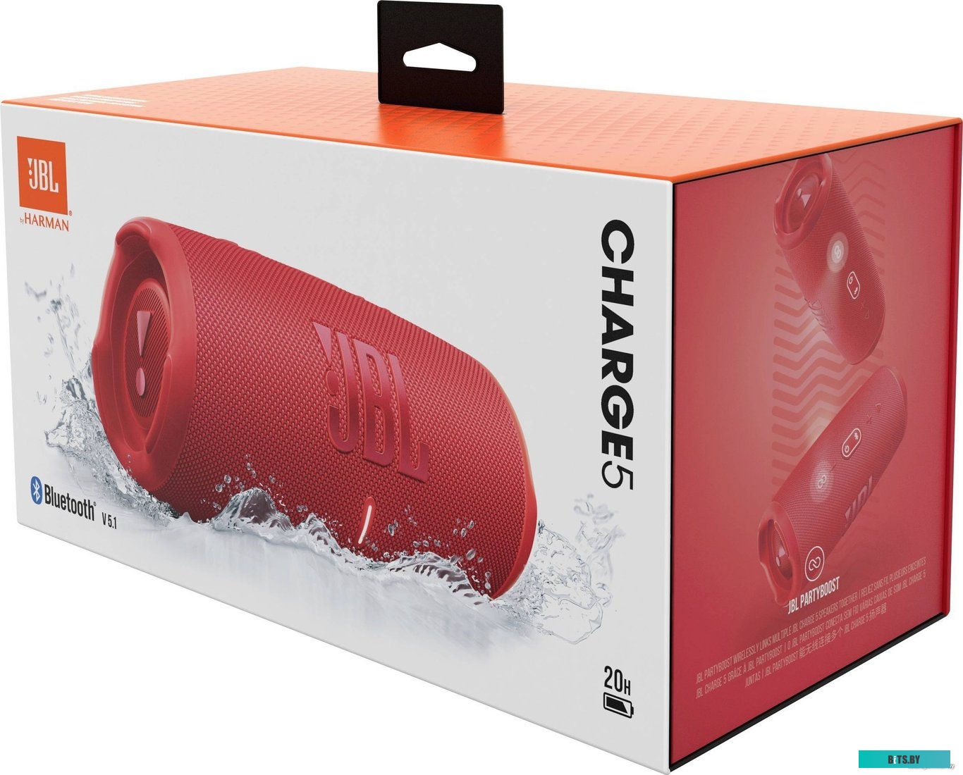 Беспроводная колонка JBL Charge 5 (красный) <JBLCHARGE5RED>