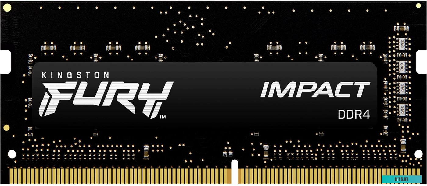 Модуль памяти Kingston FURY Impact 2x8GB DDR4 SODIMM PC4-25600 KF432S20IBK2/16
