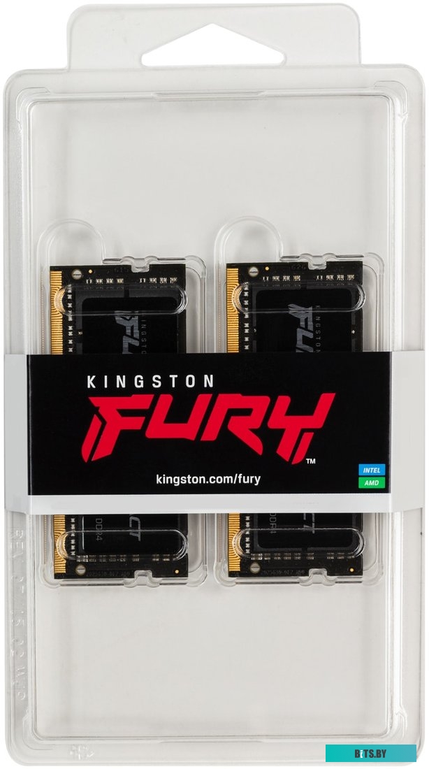 Модуль памяти Kingston FURY Impact 2x8GB DDR4 SODIMM PC4-25600 KF432S20IBK2/16
