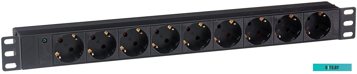 Блок розеток ExeGate ServerPro PDU-19H907 Al-9S-C20 <EX280853RUS>