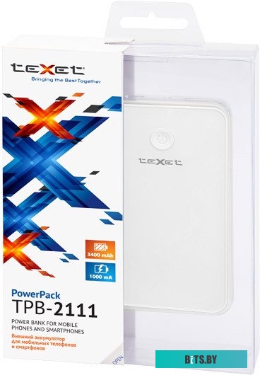 Портативное зарядное устройство TeXet TPB-2111