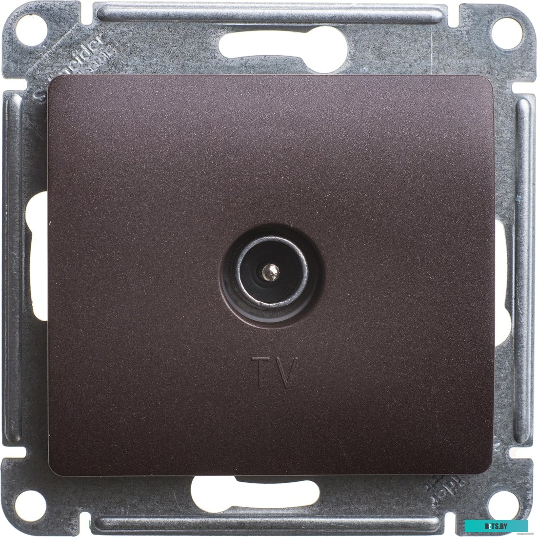 Розетка Schneider Electric Glossa GSL000892 (шоколад)