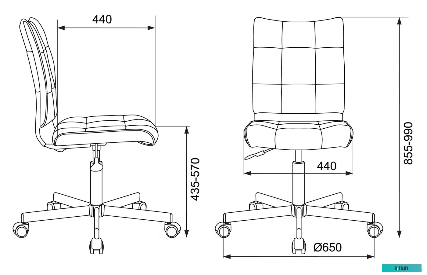 Офисное кресло (Стул) Бюрократ CH-330M (белый) <CH-330M/WHITE>