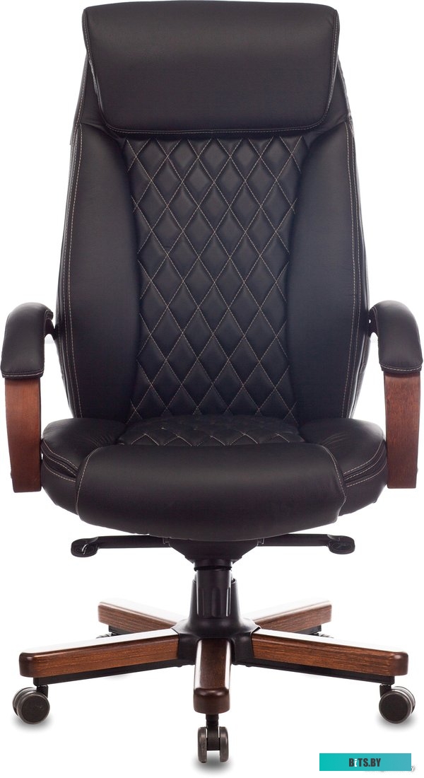 Офисное кресло (Стул) Бюрократ T-9924WALNUT (черный) <T-9924WALNUT/BLACK>