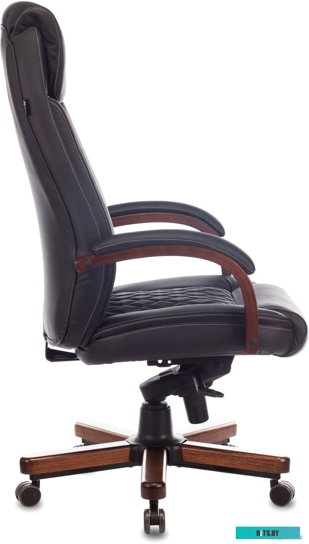 Офисное кресло (Стул) Бюрократ T-9924WALNUT (черный) <T-9924WALNUT/BLACK>