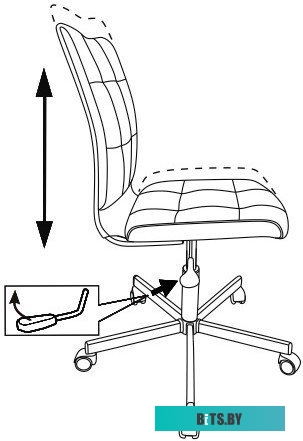 Офисное кресло (Стул) Бюрократ CH-330M/LT-10 (коричневый)