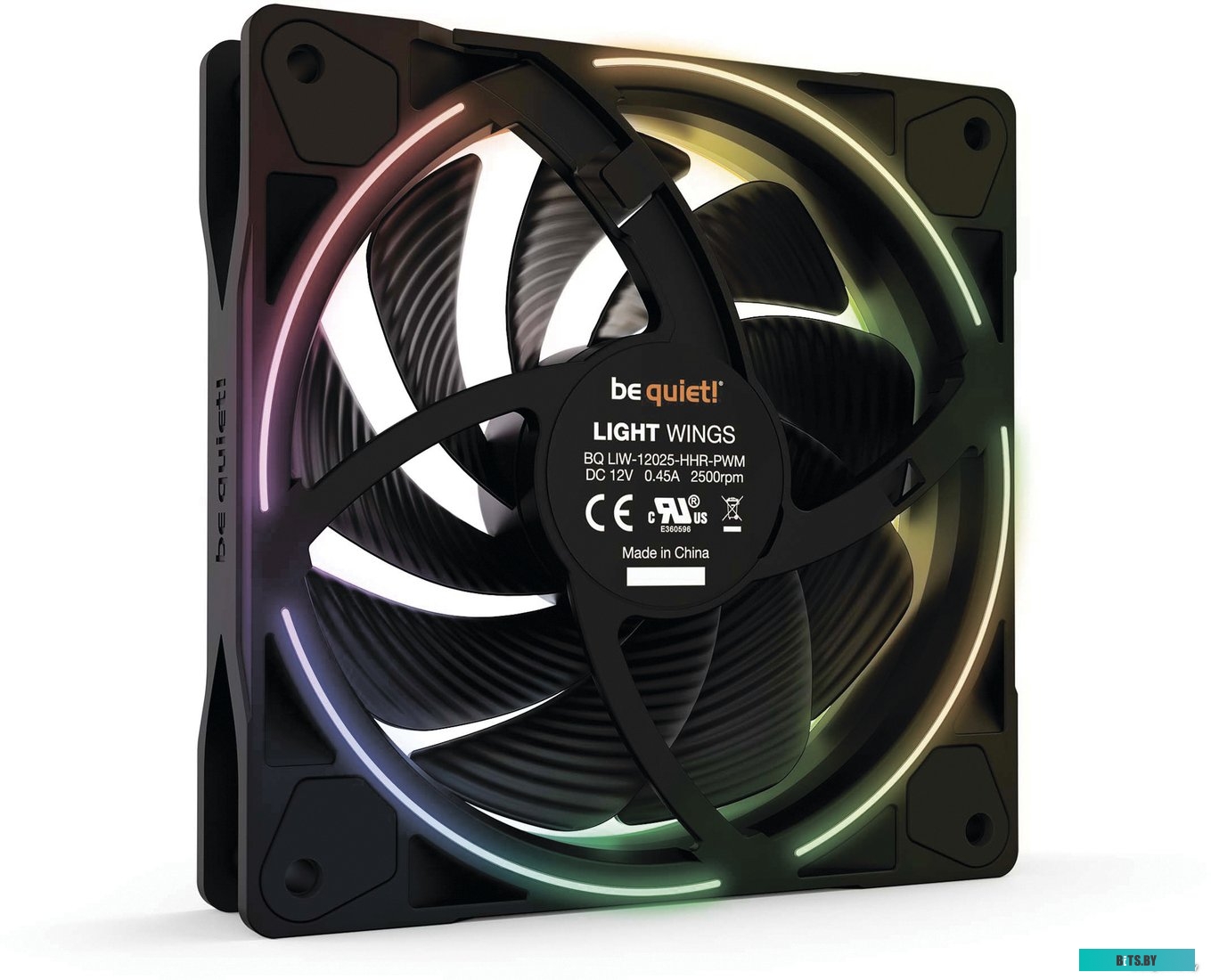 Вентилятор для корпуса be quiet! Light Wings 120mm high-speed PWM BL073