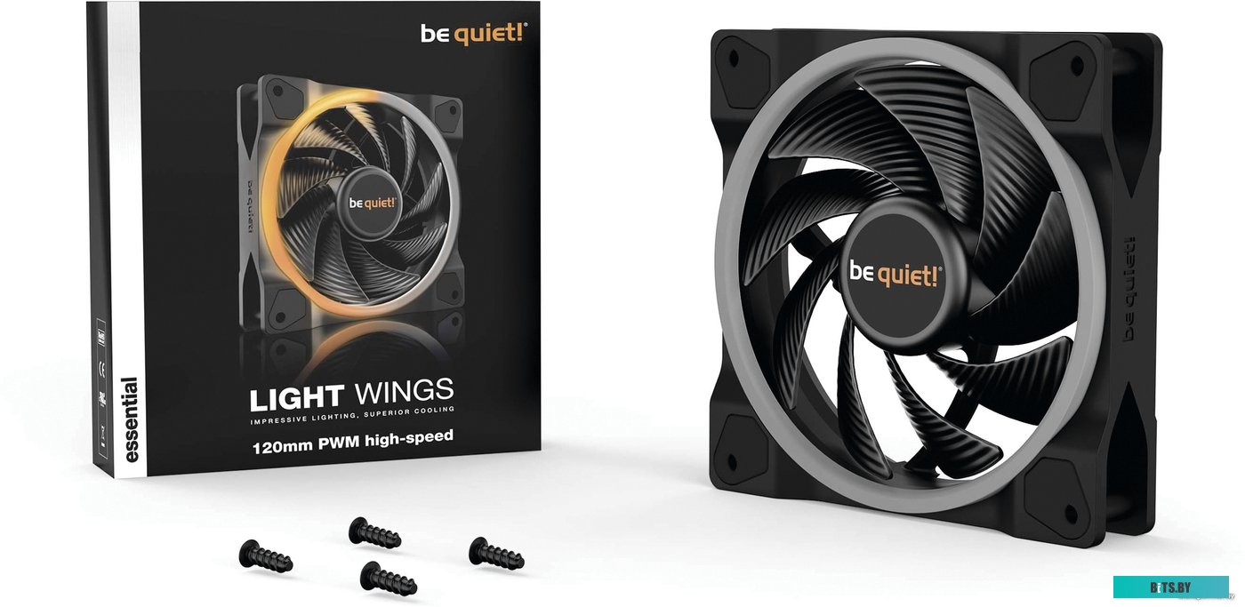 Вентилятор для корпуса be quiet! Light Wings 120mm high-speed PWM BL073