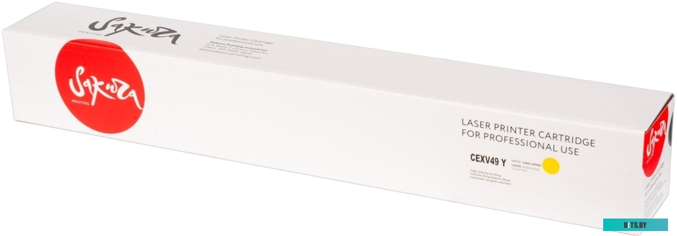 Картридж Sakura Printing SACEXV49Y (аналог Canon C-EXV49)