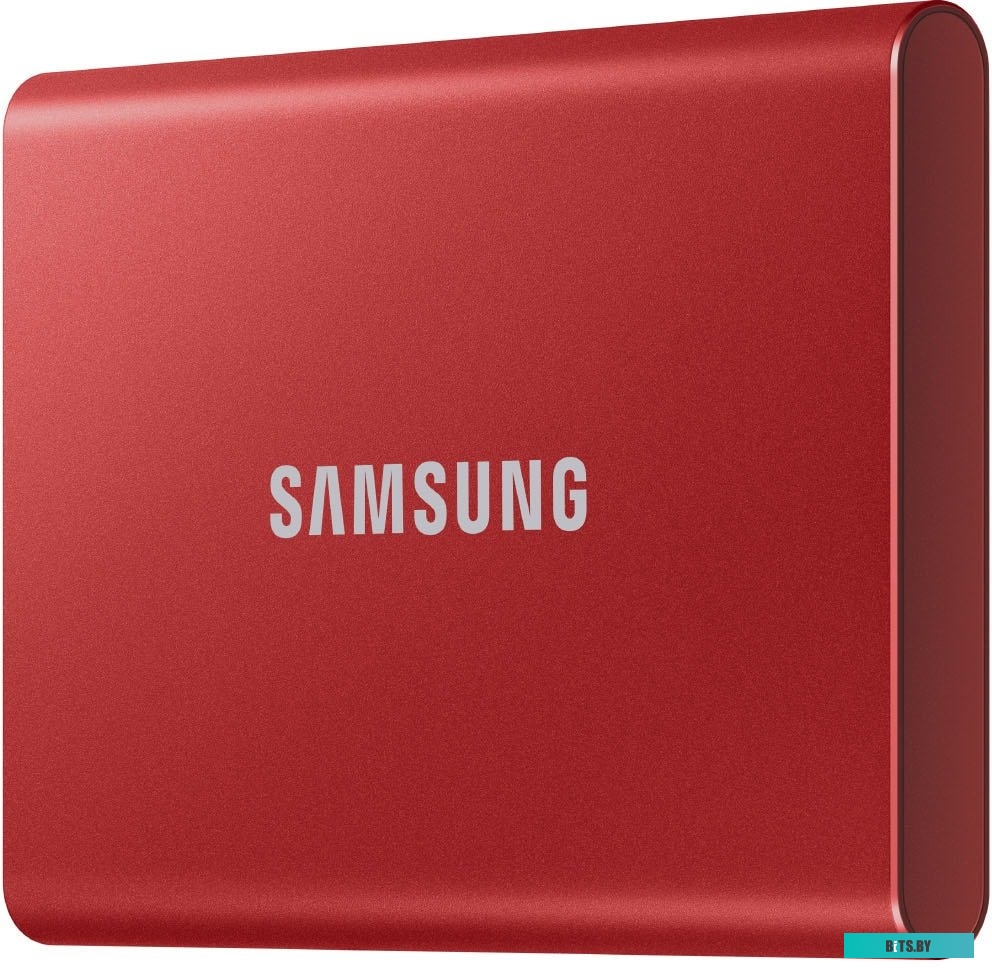 Внешний жесткий диск Samsung T7 1TB (красный) <MU-PC1T0R/WW>