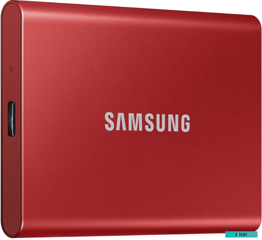 Внешний жесткий диск Samsung T7 1TB (красный) <MU-PC1T0R/WW>