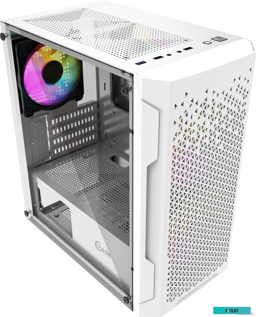 Корпус PowerCase Mistral Micro Z3W Mesh LED <CMIMZW-L3>