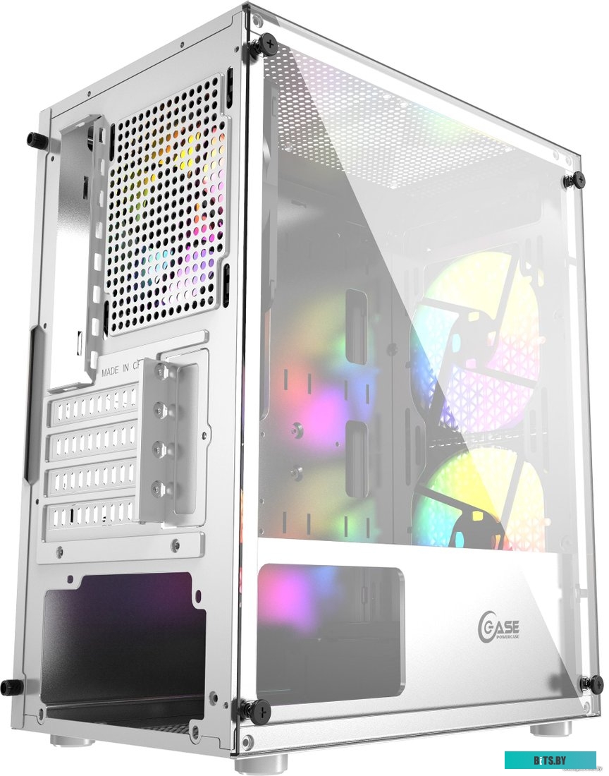 Корпус PowerCase Mistral Micro Z3W Mesh LED <CMIMZW-L3>