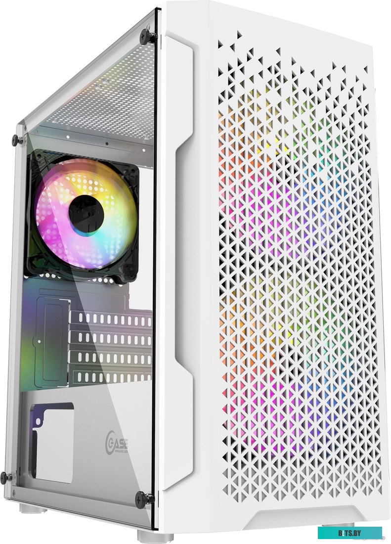 Корпус PowerCase Mistral Micro Z3W Mesh LED <CMIMZW-L3>