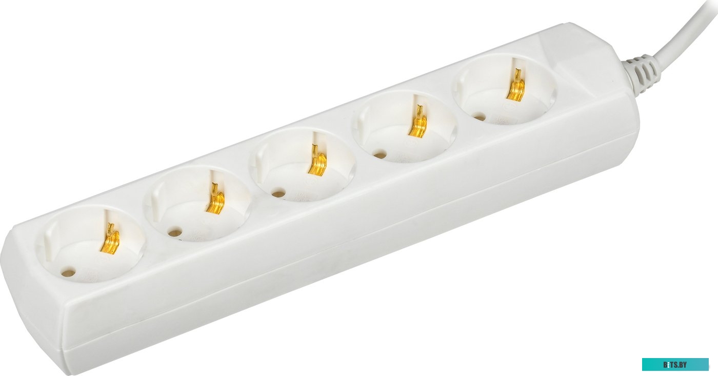 Удлинитель Generica WYP10-10-05-05-Z-G (5 м, белый)