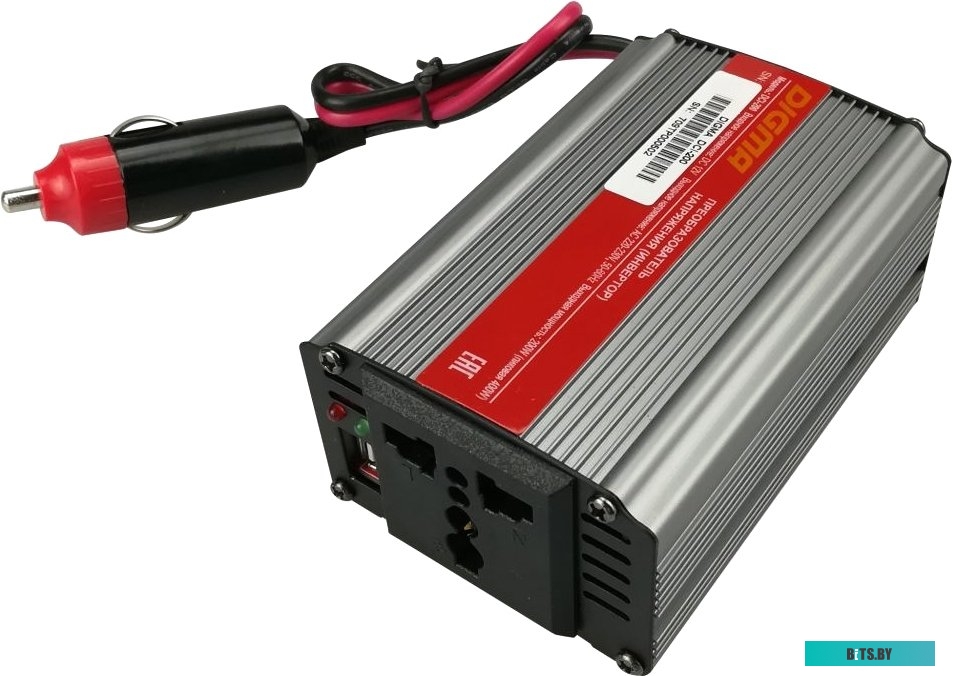 Автомобильный инвертор Digma DCI-200 <479857>