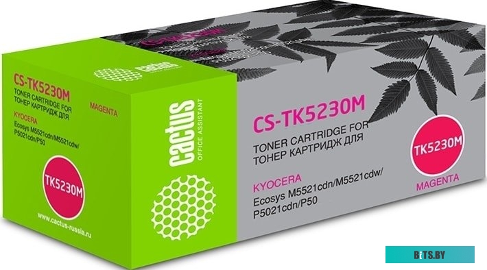 Картридж CACTUS CS-TK5230M (аналог Kyocera TK-5230M)