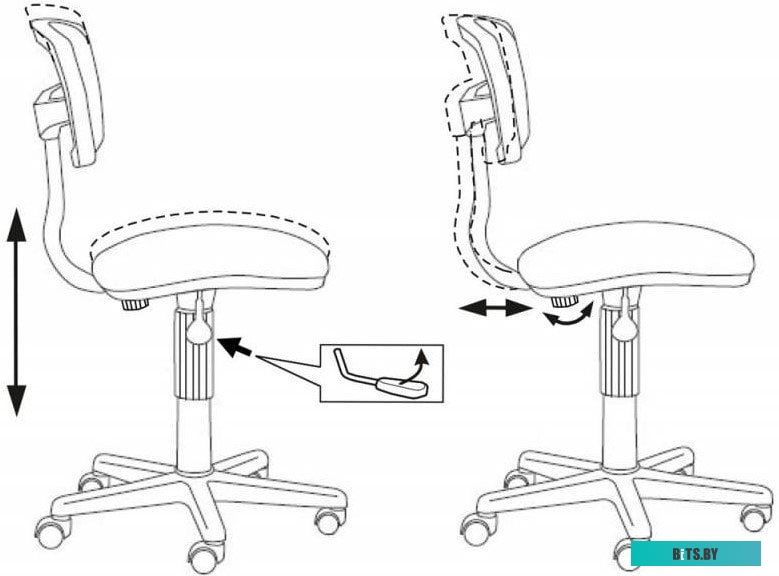 Офисное кресло (Стул) Бюрократ CH-299NX (черный) <CH-299NX/15-21>