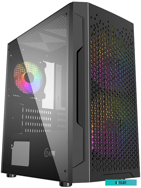 Корпус PowerCase Mistral Micro Z3B Mesh LED <CMIMZB-L3>