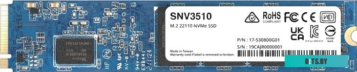 Твердотельный накопитель Synology SNV3000 SNV3510-400G