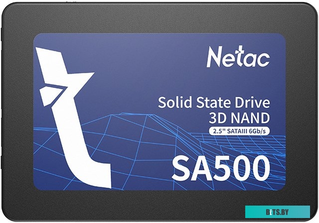 SSD накопитель Netac SA500 480GB NT01SA500-480-S3X