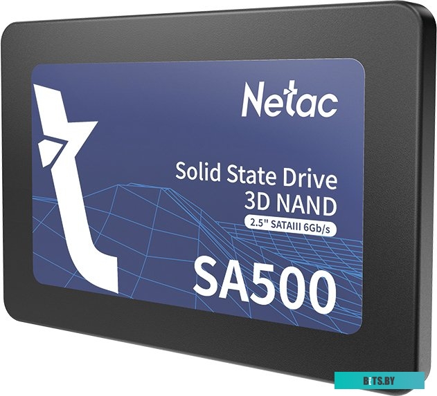 SSD накопитель Netac SA500 480GB NT01SA500-480-S3X