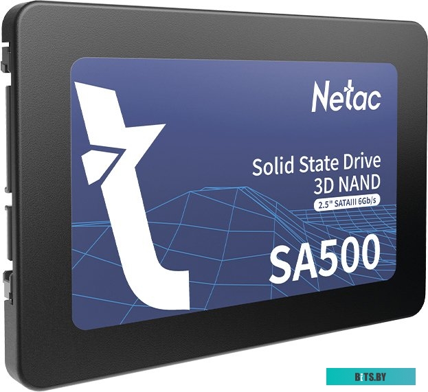 SSD накопитель Netac SA500 480GB NT01SA500-480-S3X