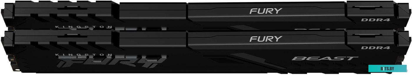 Модуль памяти Kingston Fury Beast Black DDR4 2x16Gb PC4-25600 KF432C16BBK2/32-SP