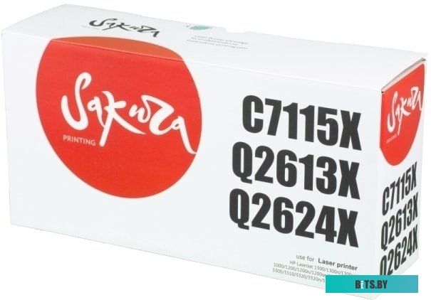 Картридж Sakura Printing SAC7115X/Q2613X/2624X (аналог HP C7115X/Q2613X/2624X)