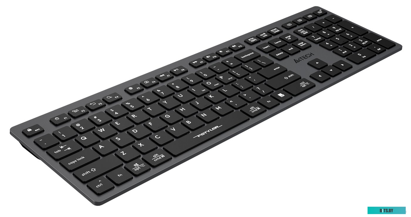 Клавиатура A4Tech Fstyler FBX50C (серый/черный)
