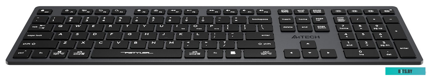 Клавиатура A4Tech Fstyler FBX50C (серый/черный)