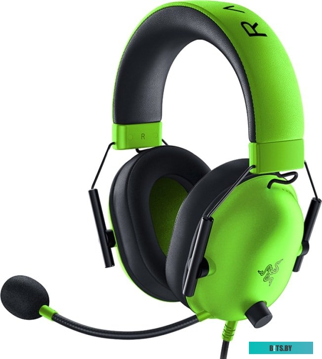Наушники (Гарнитура) Razer BlackShark V2 X (зеленый) <RZ04-03240600-R3M1>