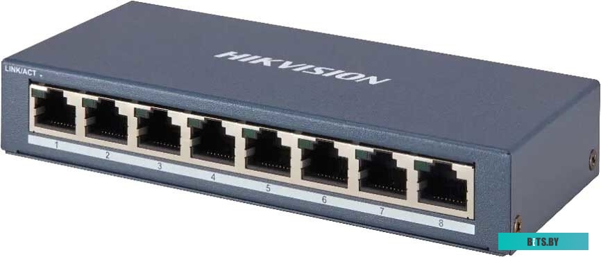Неуправляемый коммутатор Hikvision DS-3E0508-E(B)