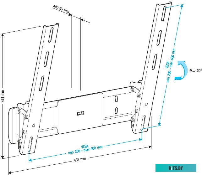 Кронштейн Holder LCD-T4612