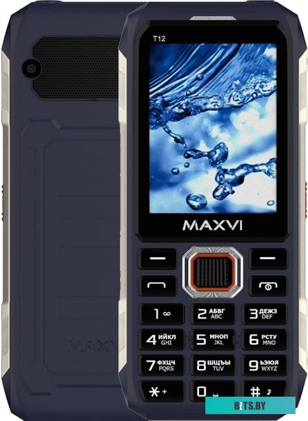 Мобильный телефон Maxvi T12 (синий)