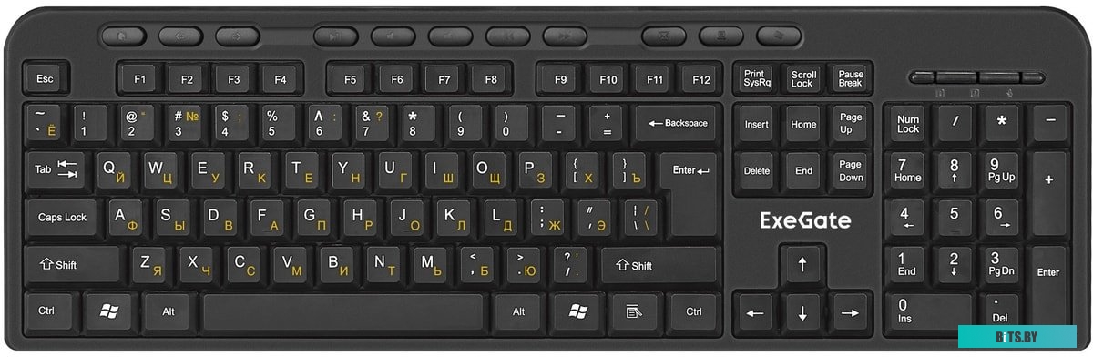 Комплект (клавиатура + мышь) Exegate Professional Standard Combo MK240 EX286220RUS