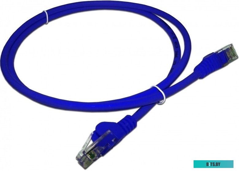LAN-PC45/U5E-1.5-BL Патч-корд LANMASTER LSZH UTP кат.5e, 1.5 м, синий