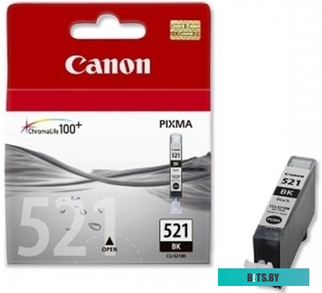 Картридж-чернильница (ПЗК) Canon CLI-521BK 2933B004
