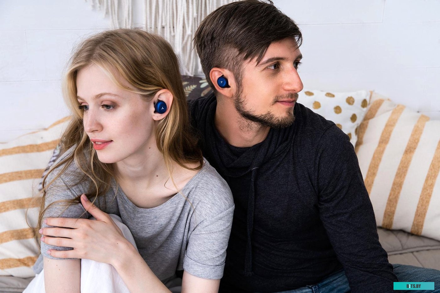 Наушники AccesStyle Melon TWS (синий)