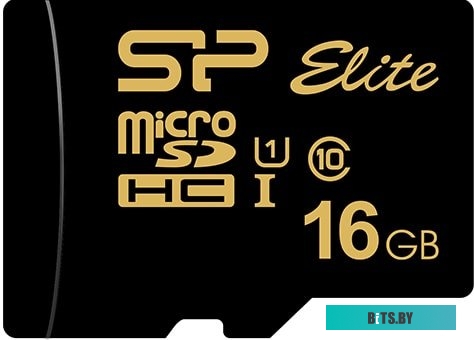 Карта памяти Silicon Power Elite Gold microSDHC SP016GBSTHBU1V1G 16GB