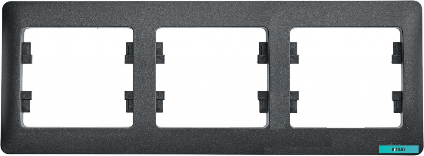 Розетка Schneider Electric Glossa GSL000703 (антрацит)