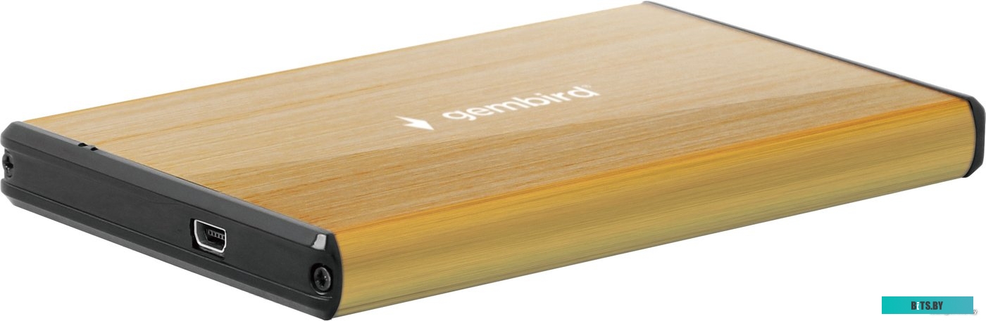 Бокс для накопителей 2.5" и 3.5" Gembird EE2-U3S-3-GL (золотистый)