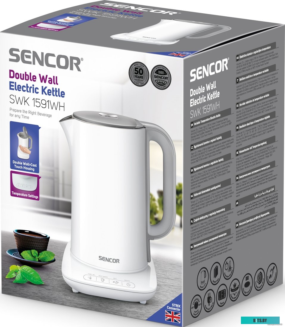 Электрочайник Sencor SWK 1591WH