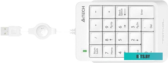 Клавиатура A4Tech FK13P (белый)