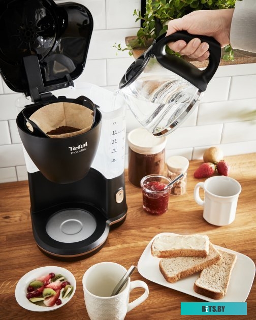 Капельная кофеварка Tefal Includeo CM533811