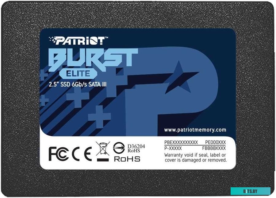 SSD Накопитель Patriot Burst Elite 120GB PBE120GS25SSDR