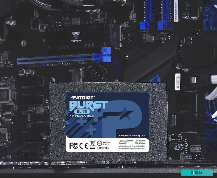 SSD Накопитель Patriot Burst Elite 120GB PBE120GS25SSDR