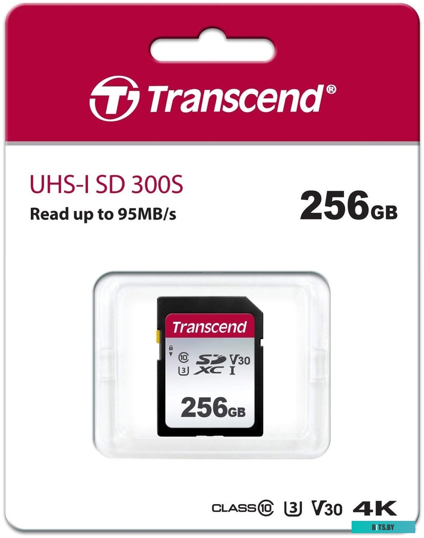 Карта памяти Transcend SDHC 300S 256GB <TS256GSDC300S>